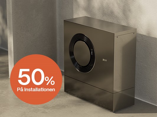 Använd det nya rotavdraget och installera ny värmepump