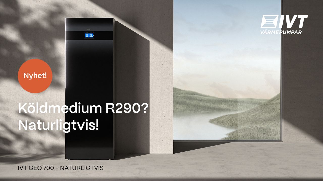 IVT Geo 700 bergv&auml;rmepump nyhet