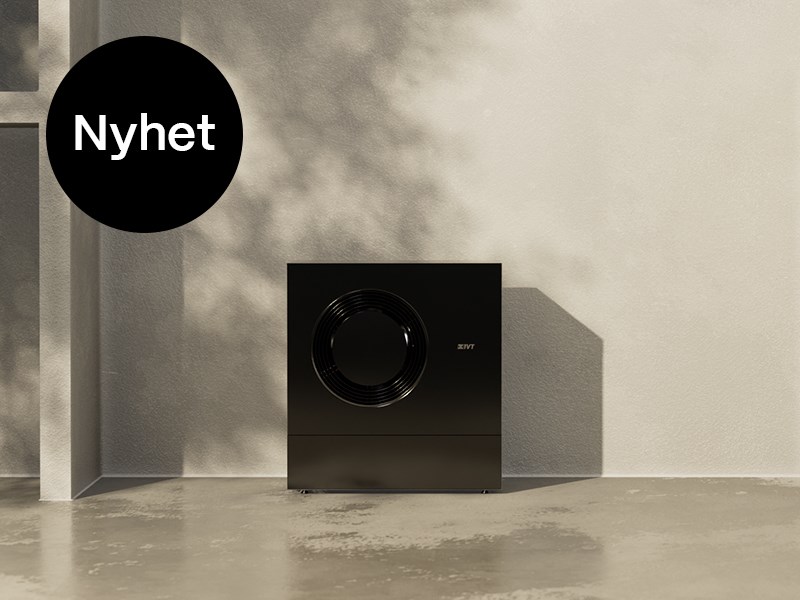 Nyhet: IVT AirX 500 luft/vattenvärmepump